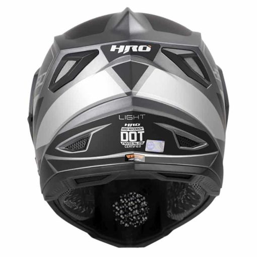 Casco Hro Mx330 Dv Light Gris Mate - Image 2