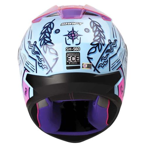 Casco Shaft 560 Marine Azul Fucsia Brillante - Image 2