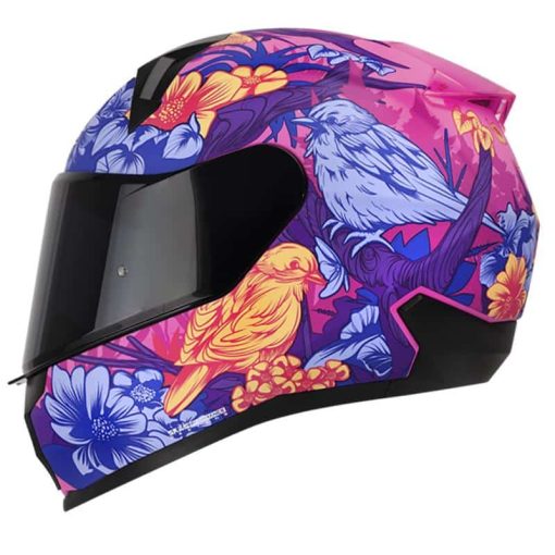 Casco Shaft 560 Lustrum Fucsia Morado Brillante
