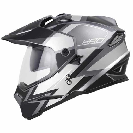 Casco Hro Mx330 Dv Light Gris Mate