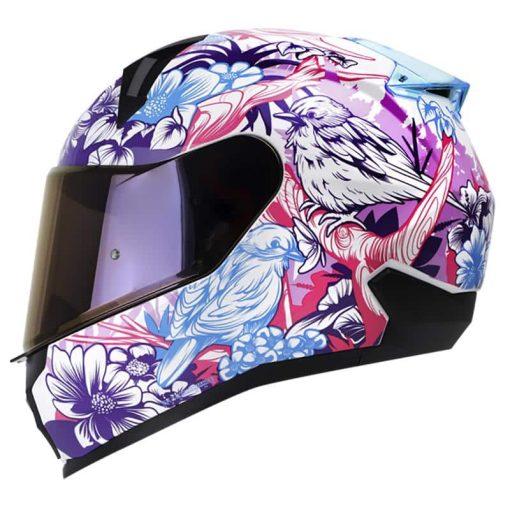 Casco Shaft 560 Lustrum Blanco Fucsia Brillante