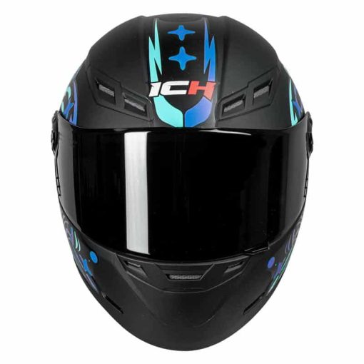 Casco Ich 501Sp Beyond Negro Mate Azul - Image 5