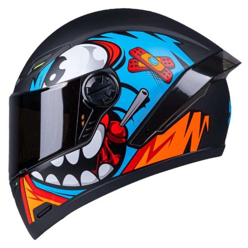 Casco Ich 501Sp Dood Negro Mate Azul
