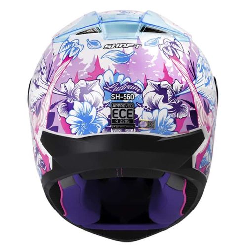 Casco Shaft 560 Lustrum Blanco Fucsia Brillante - Image 2