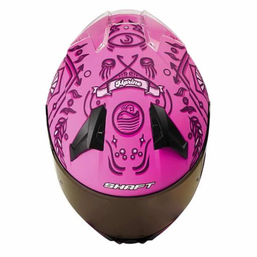 Casco Shaft 560 Marine Fucsia Rosado Mate - Image 2