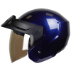 Casco Ich 101 Edicion Especial Peak Plano Azul Oscuro Brillante2 - Punto Llantas 3
