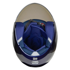 Casco Ich 101 Edicion Especial Peak Plano Azul Oscuro Brillante3 - Punto Llantas 2
