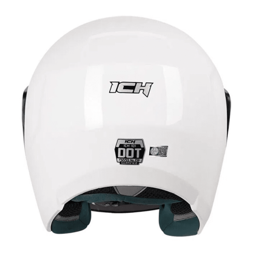 Casco Ich 101 Edicion Especial Peak Plano Blanco Brillante - Image 2