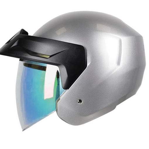Casco Ich 101 Edicion Especial Peak Plano Gris Brillante