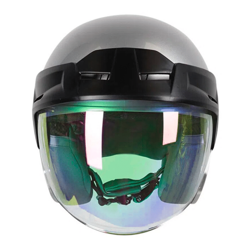 Casco Ich 101 Edicion Especial Peak Plano Gris Brillante - Image 3