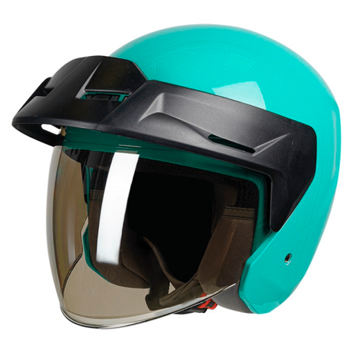 Casco Ich 101 Edicion Especial Peak Plano Verde Menta Brillante - Image 2