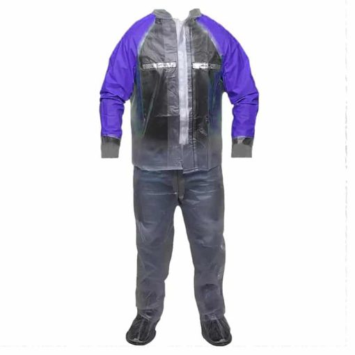 Impermeable Silicona Morado