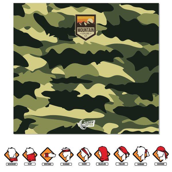 Balaclava Ascenso Camuflado Militar 4 - Punto Llantas 1