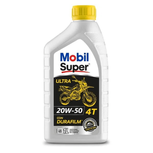 Aceite Mobil Super Ultra 4T 20W-50 1Lt