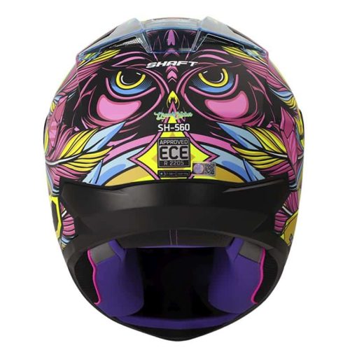 Casco Shaft 560 Dream Catcher Negro Mate Azul - Image 3