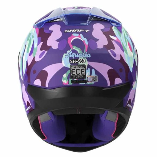 Casco Shaft 560 Aquaria  Morado Mate Azul - Image 3
