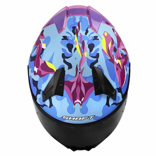 Casco Shaft 560 Aquaria  Azul Mate Fucsia - Image 5