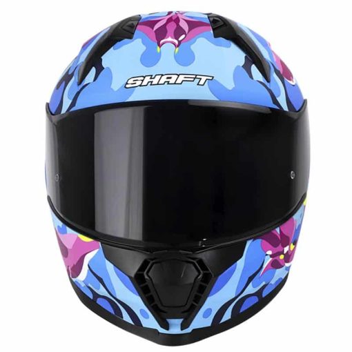 Casco Shaft 560 Aquaria  Azul Mate Fucsia - Image 4
