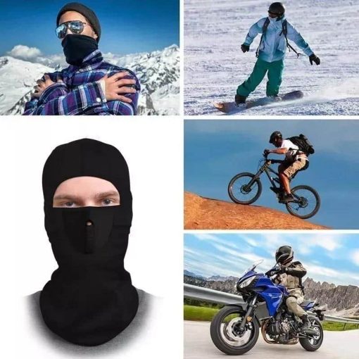 Balaclava Negra Sencilla - Image 4