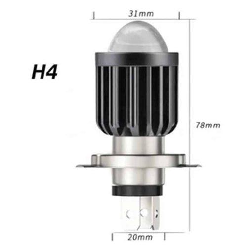 Bombillo Led H4Cobrgb 1.500Lms Luz Blanca Y Federal Dc - Image 2