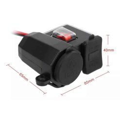 Cargador Usb Con Voltimetro Y Encendedor6 - Punto Llantas 5