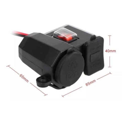Cargador Usb Con Voltimetro Y Encendedor - Image 6