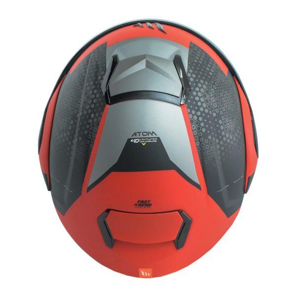 Casco Mt Atom Sv Adventure A5 Rojo Mate1 - Punto Llantas 3