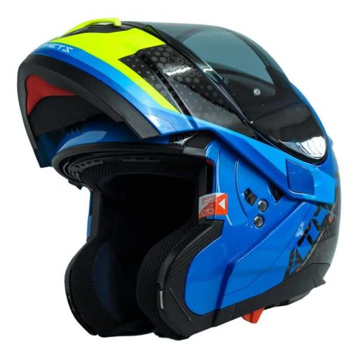 Casco Mt Atom Sv Adventure A7 Azul