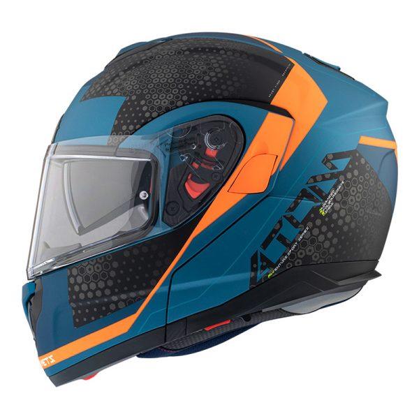 Casco Mt Atom Sv Adventure B7 Azul Mate4 - Punto Llantas 2