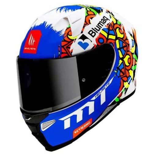 Casco Mt Revenge 2 Moto 3 A0 Blanco Perla Brillante - Image 3