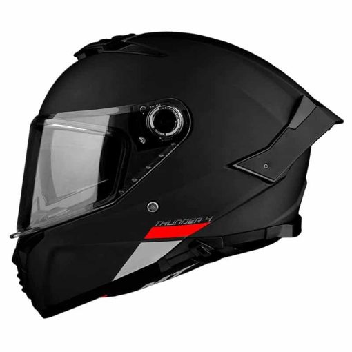 Casco Mt Thunder 4Sv A1 Negro Mate