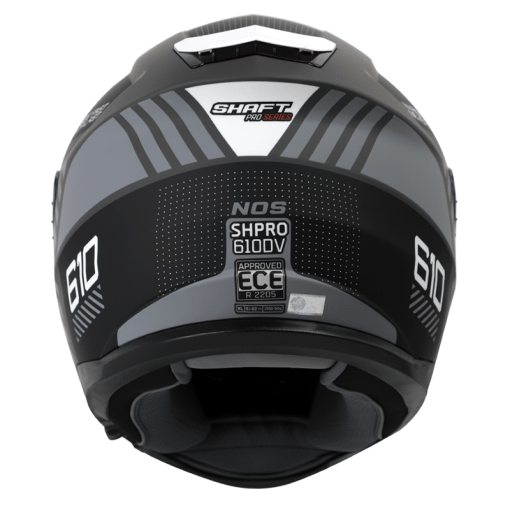 Casco Shaft Pro 610Dv Nos Gris Mate Gris - Image 2