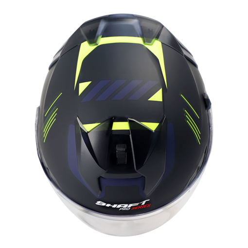 Casco Shaft Pro 235Dv Tommy Negro Mate Amarillo - Image 2