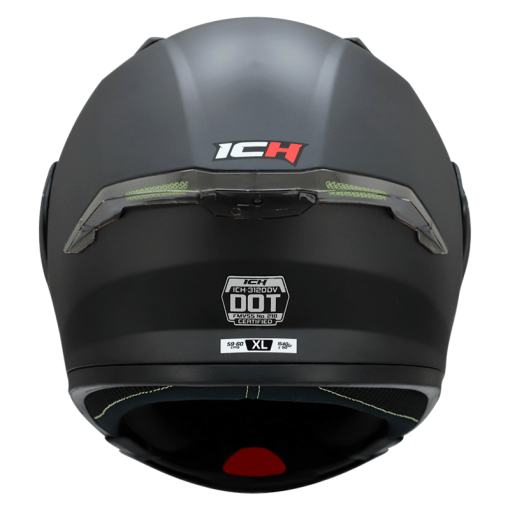 Casco Ich 3120Dv Plano Negro Mate - Image 4