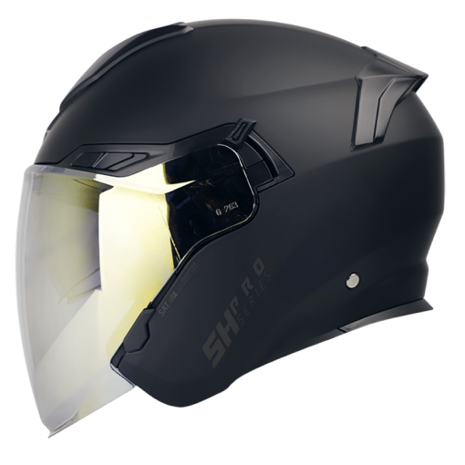 Casco Shaft Pro 235Dv Solid Negro Mate Gris