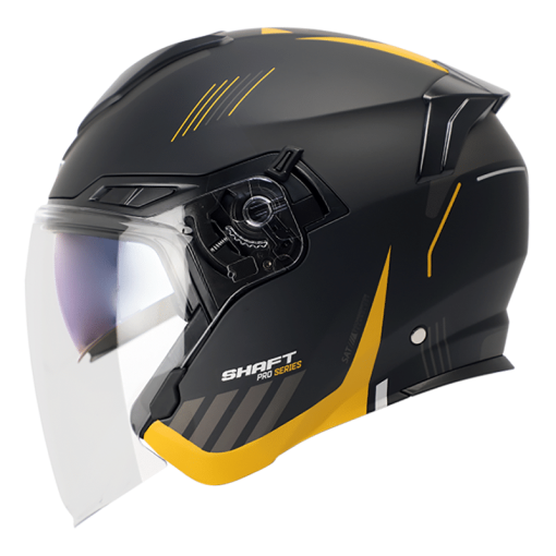 Casco Shaft Pro 235Dv Tommy Negro Mate Dorado