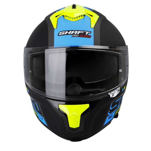 Casco Shaft Pro 610Dv Nos Gris Mate Azul - Image 3