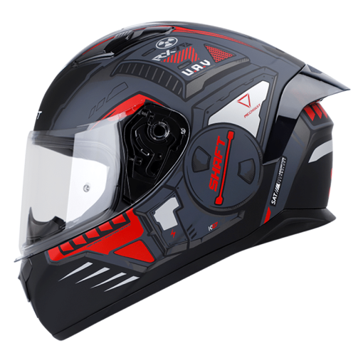 Casco Shaft 582Sp Rx78 Gris Mate Rojo