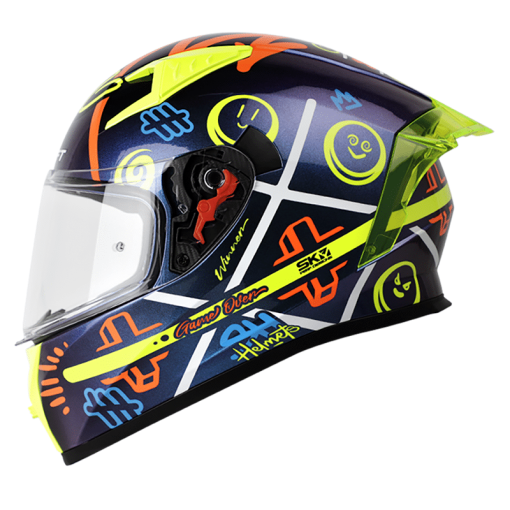 Casco Shaft 526Sp Triqui Evo Camaleon Amarillo