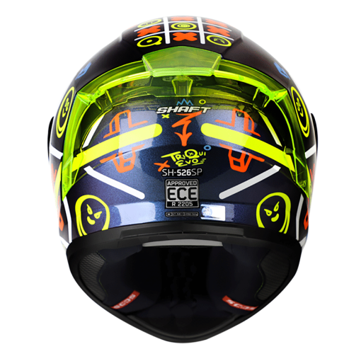 Casco Shaft 526Sp Triqui Evo Camaleon Amarillo - Image 4