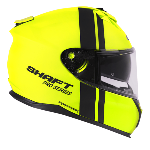 Casco Shaft Pro 610Dv Two Sides Negro Mate Amarillo - Image 2