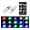 BOMBILLO T10 SILICONADO RGB CONTROL RGB 1 - Punto Llantas 1