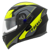 Casco Hro 3400Dv Rida Negro Mate Amarillo4 - Punto Llantas 6