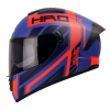 Casco Hro 518Dv Cremer Azul Mate Naranja1 - Punto Llantas 5