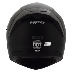 Casco Hro 518Dv Solid Negro Mate3 - Punto Llantas 3
