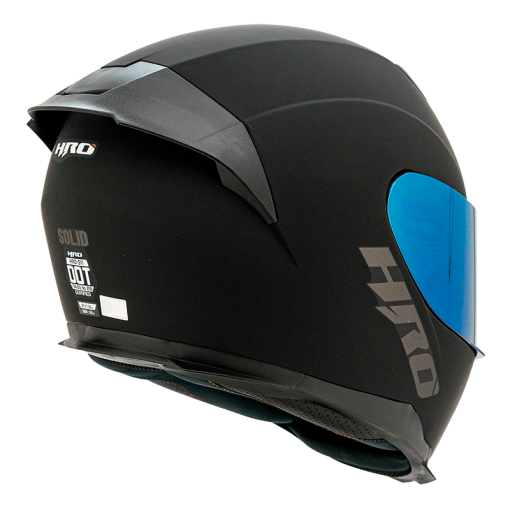 Casco Hro 518Dv Solid Negro Mate - Image 2