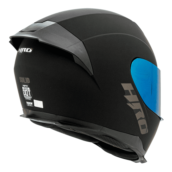 Casco Hro 518Dv Solid Negro Mate6 - Punto Llantas 2