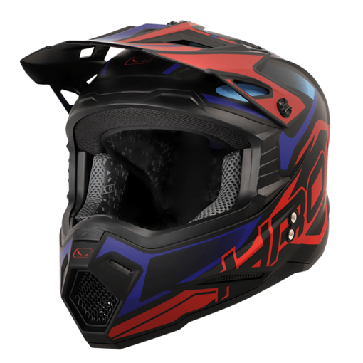 Casco Hro Mx03 Oximo Negro Mate Rojo - Image 6