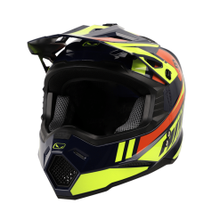 Casco Hro Mx03 Process Azul Brillo Amarillo6 - Punto Llantas 3