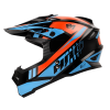 Casco Hro Mx03 Process Negro Brillo Azul3 - Punto Llantas 7